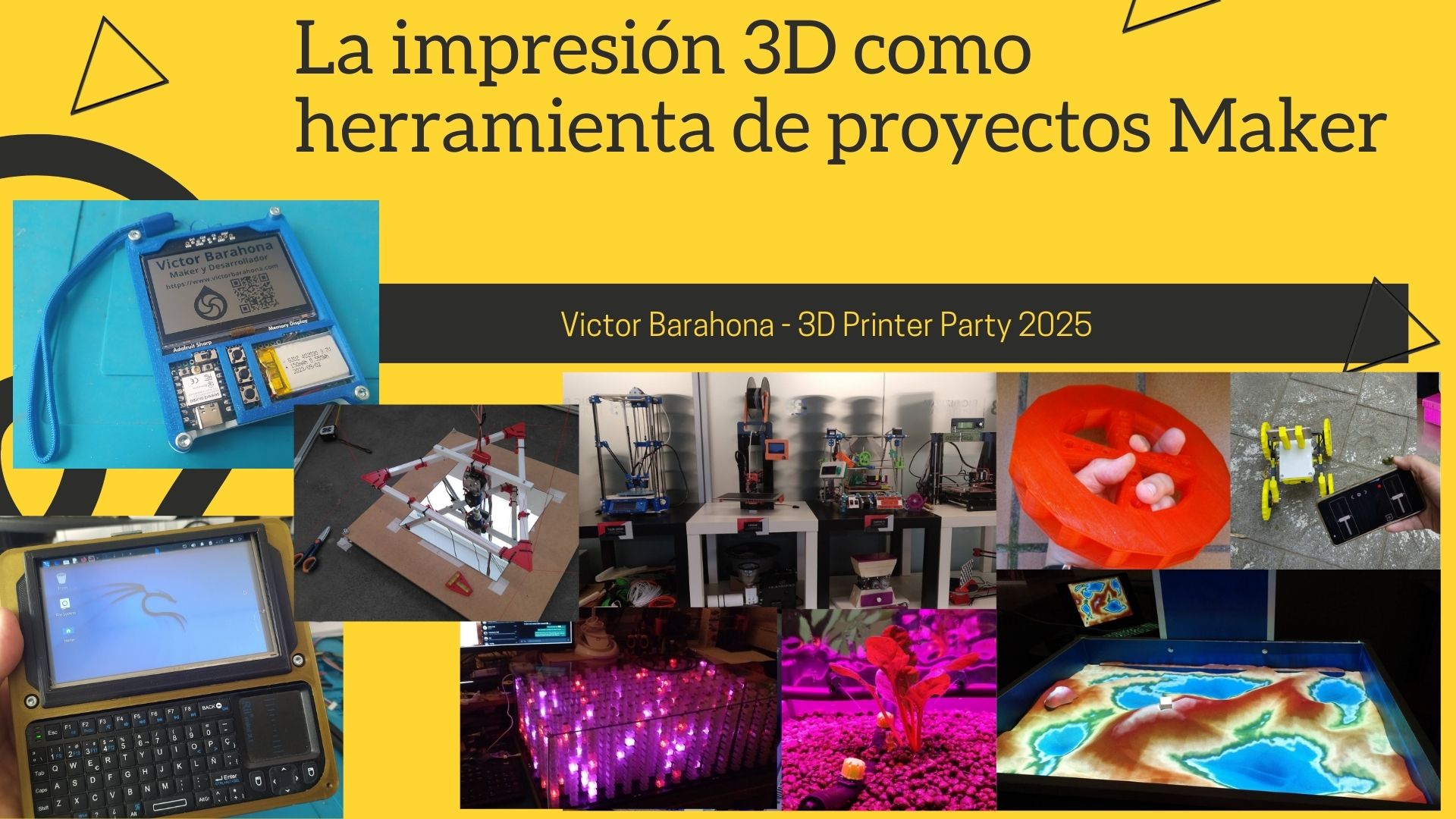 Presentación 3D Printer Party 2025